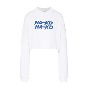 NA-KD Tréning póló 'Short Sweat'  fehér