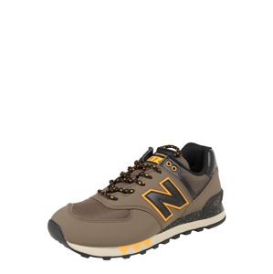 New Balance Rövid szárú edzőcipők 'ML574N'  barna / sárga / khaki / fekete