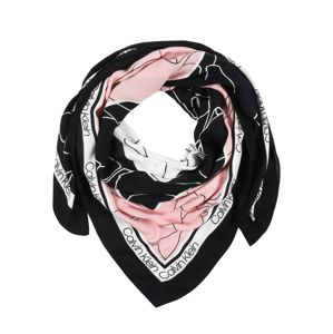 Calvin Klein Szövetmaszk  fehér / fáradt rózsaszín / fekete