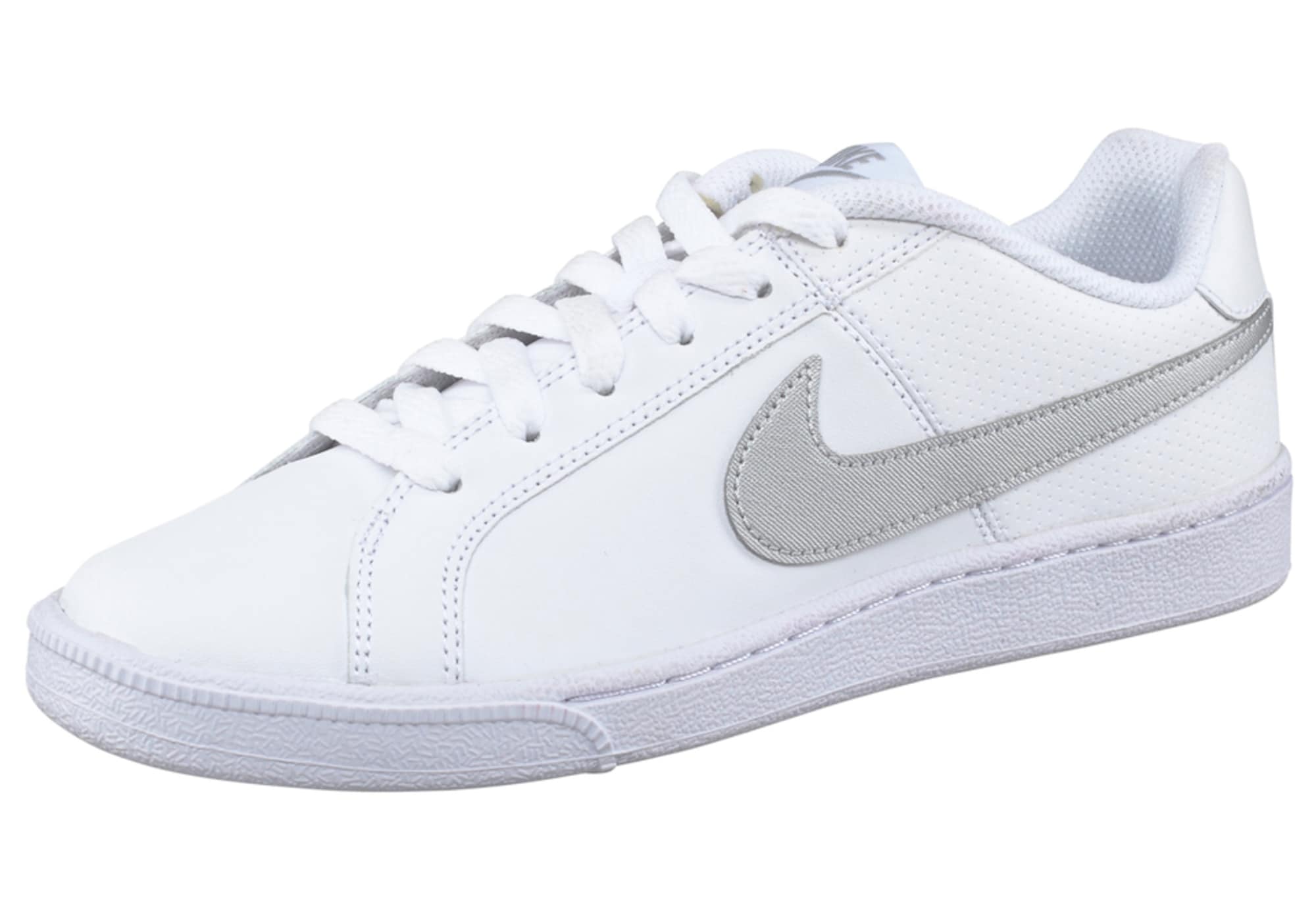 Nike Sportswear Sportcipő 'Court Royale Wmns'  ezüst / fehér