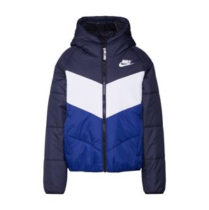 Nike Sportswear Átmeneti dzseki  kék / fekete
