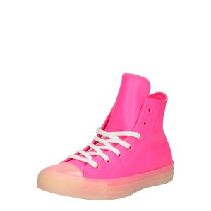 CONVERSE Rövid szárú edzőcipők 'CHUCK TAYLOR ALL STAR'  neon-rózsaszín / fehér