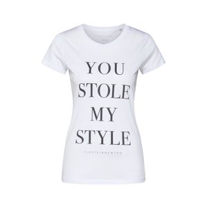 EINSTEIN & NEWTON Póló 'You Stole my Style'  fehér