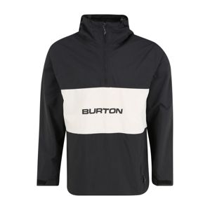 BURTON Sportdzseki 'Men's Antiup Anorak Jacket'  ezüstszürke / fekete