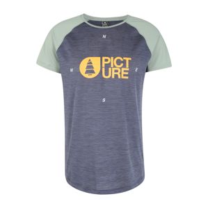 Picture Organic Clothing Sport-Shirt 'YAGO TECH'  khaki / sötétkék