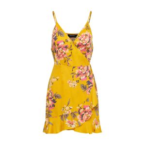 MINKPINK Nyári ruhák 'TOKYO WRAP DRESS'  sárga