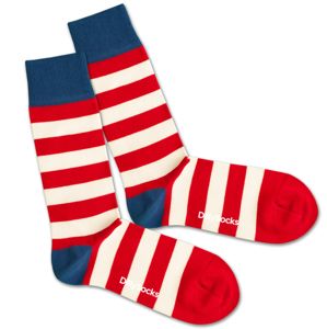 DillySocks Zokni 'Waldo'  kék / piros / fehér