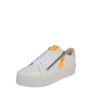 SPM Rövid szárú edzőcipők 'Pomme Sneaker'  narancs / fehér