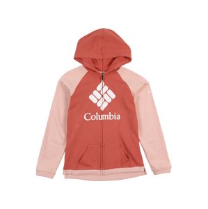COLUMBIA Sport szabadidős dzsekik  fehér / piros / rózsaszín