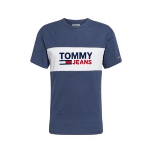 Tommy Jeans Póló  piros / tengerészkék / fehér