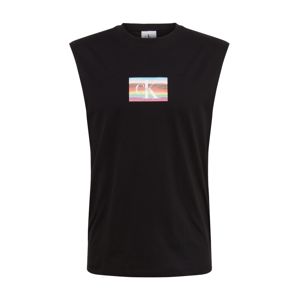Calvin Klein Jeans Póló 'PRIDE SMALL FLAG SLS TEE'  fekete
