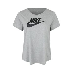 Nike Sportswear Póló 'FUTURA PLUS'  szürke melír / fekete