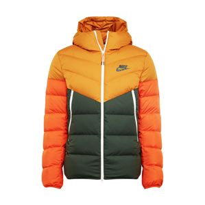 Nike Sportswear Téli dzseki  mustár / sötétzöld / narancs