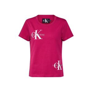 Calvin Klein Jeans Póló 'MONOGRAM'  piros