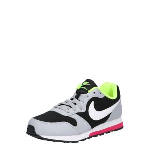 Nike Sportswear Sportcipő 'MD Runner 2'  szürke / zöld / fekete
