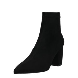 NA-KD Bokabakancsok 'basic pointy block heel booties'  fekete