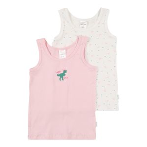 SCHIESSER Trikó és alsó póló  zöld / rózsaszín / fehér