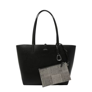 Lauren Ralph Lauren Shopper táska  szürke / fekete