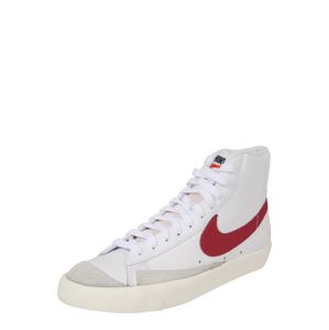 Nike Sportswear Magas szárú edzőcipők 'Blazer Mid 77 Vintage'  fehér / piros