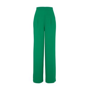 EDITED Élére vasalt nadrágok 'Sanna'  zöld