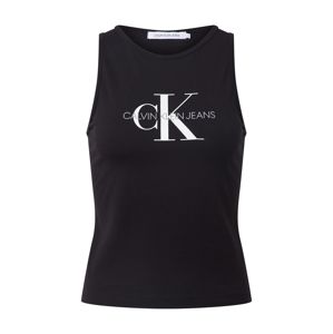 Calvin Klein Jeans Top 'MONOGRAM'  fekete