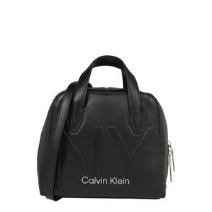Calvin Klein Kézitáska 'NY SHAPED SML DUFFLE'  fekete