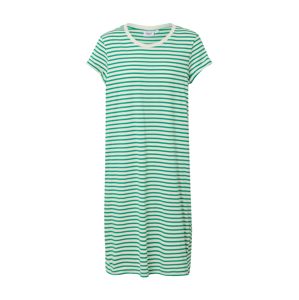 SAINT TROPEZ Kleid 'FloraSZ Dress'  piszkosfehér / zöld