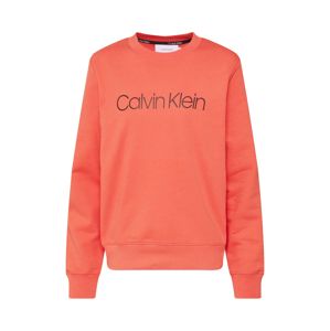 Calvin Klein Tréning póló 'CORE LOGO PRT SWEATSHIRT'  narancsvörös