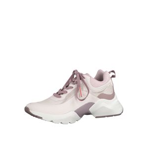 TAMARIS Rövid szárú edzőcipők 'Chunky Sneaker'  rózsaszín