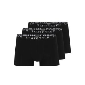 SCHIESSER Boxeralsók 'Hip-Shorts'  fekete
