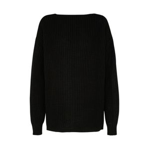 GLAMOROUS Oversize pulóver 'LC0095'  fekete