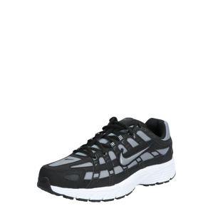 Nike Sportswear Rövid szárú edzőcipők 'Nike P-6000'  szürke / fekete / fehér