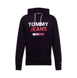 Tommy Jeans Tréning póló 'ESSENTIAL GRAPHIC HOODIE'  fekete