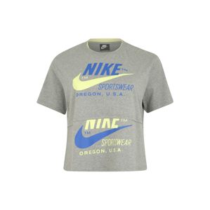 Nike Sportswear Póló  kék / szürke