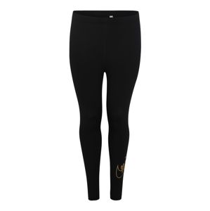 Nike Sportswear Leggings 'W NSW LGGNG GLITTER PLUS'  arany / fekete