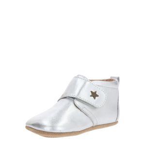BISGAARD Házi cipő 'HOME SHOE - VELCRO "STAR"'  ezüst