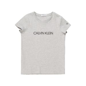 Calvin Klein Jeans Póló  fekete / szürke melír