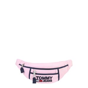 Tommy Jeans Övtáska 'Heritage Bumbag'  rózsaszín / fekete