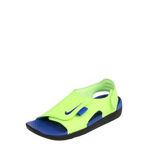 Nike Sportswear Nyitott cipők 'Sunray Adjust 5 (GS/PS)'  sárga / kék