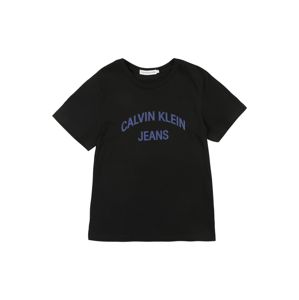 Calvin Klein Jeans Póló  kék / fekete