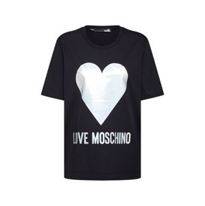 Love Moschino Póló 'MAGLIETTA'  fekete