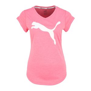 PUMA Póló 'Heather Cat'  rózsaszín / fehér