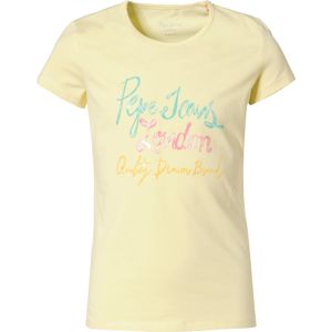 Pepe Jeans Póló 'Farrah'  rózsaszín / sárga / világoskék