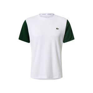 Lacoste Sport Funkcionális felső 'MAILLE INDEMAILLABLE'  zöld / fehér