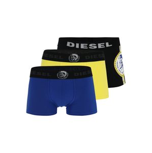 DIESEL Boxeralsók  kék / sárga / fekete