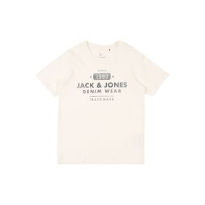 Jack & Jones Junior Póló 'JJEJEANS TEE SS CREW NECK NOOS JR'  fehér