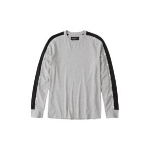 Abercrombie & Fitch Tréning póló  szürke / fekete