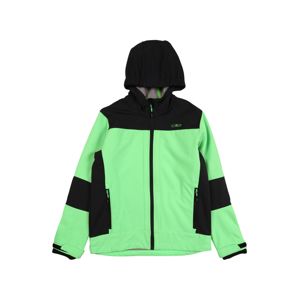 CMP Kültéri kabátok  fekete / citromzöld
