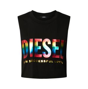 DIESEL Shirt  'BFOWT-MUSCLE-ROUNDIE'  vegyes színek / fekete
