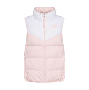 Nike Sportswear Mellény  rózsaszín / fehér